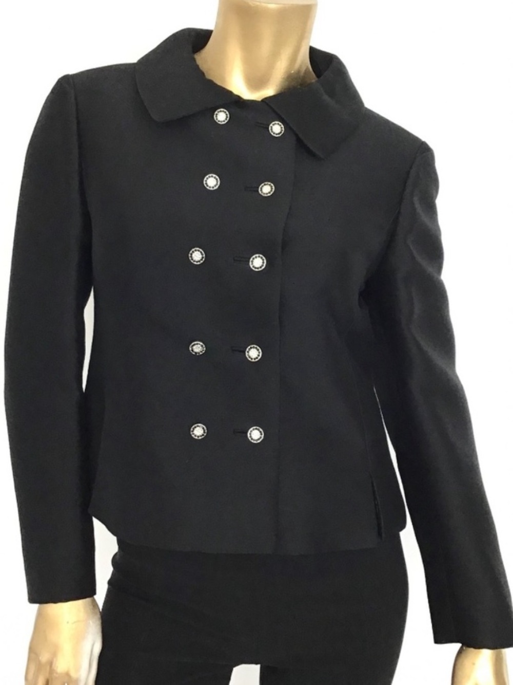 VTG DAMSELLE NEW YORK CROPPED EVENING JACKET